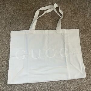 Gucci White Tote Bag